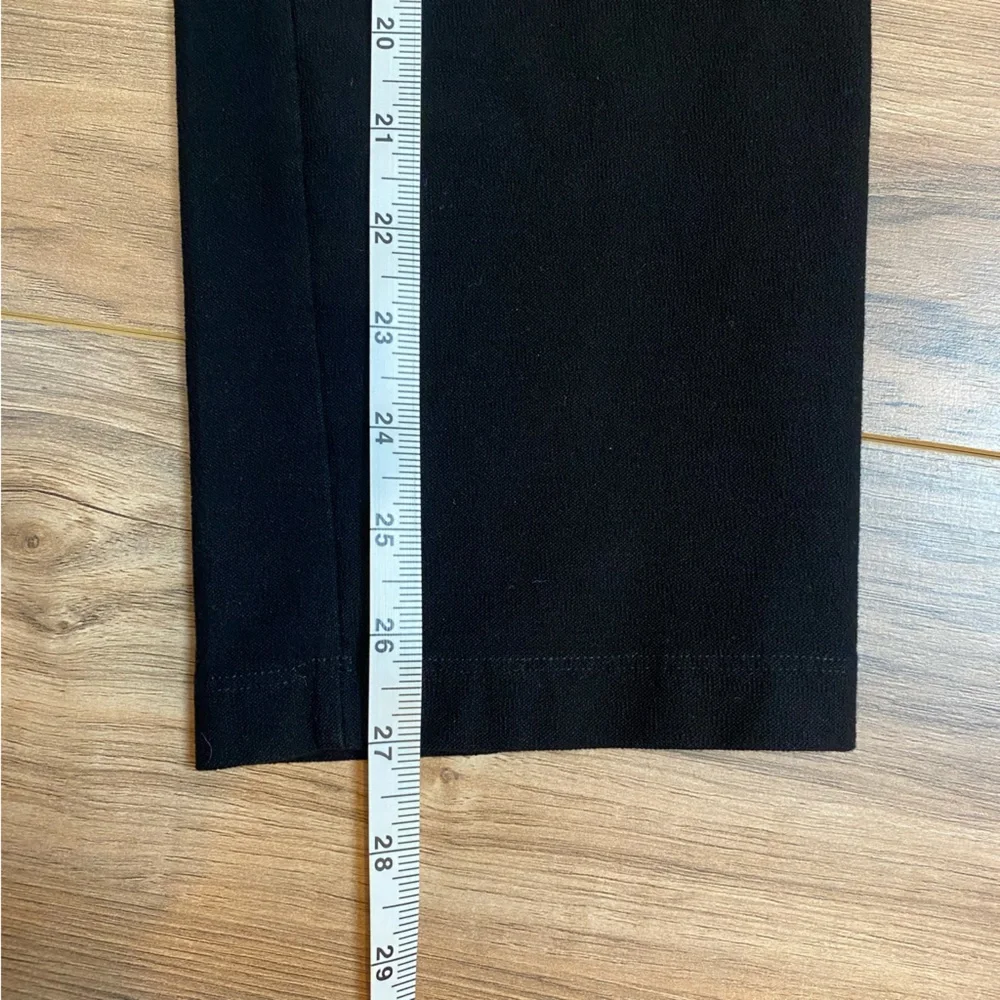 Eileen Fisher Knit Straight Leg Pant Women's Small Color Black - Picture 5 of 8